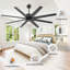 Ventilateur de plafond standard 8 pales avec fixation à tige verticale-323781273-323781275-323781350
