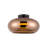 Trinity Glass LED Semi Flush Mount-77452336