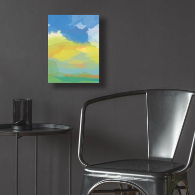 Epic Art 'Break In The Weather' By Jan Weiss Acryl " Break In The Weather " by Jan Weiss