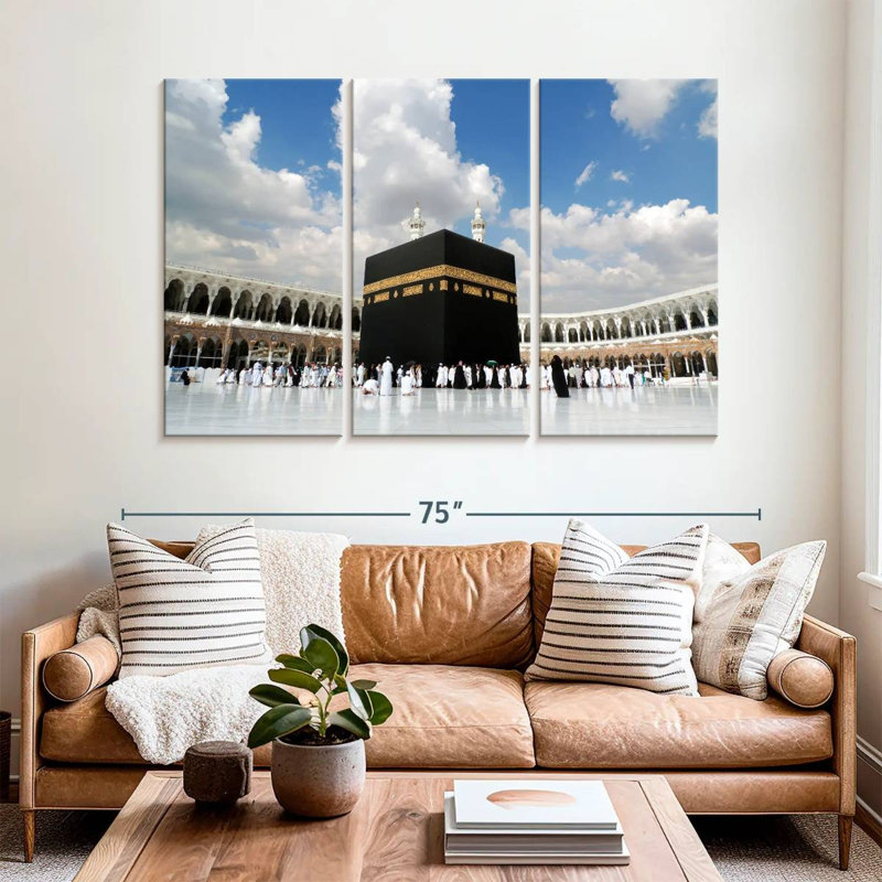 Adella Great Mosque Of Mecca, 42" H x 65" W