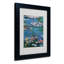 «Waterlilies Classic» par Claude Monet, reproduction d'art sur toile encadrée-245936722-255504631
