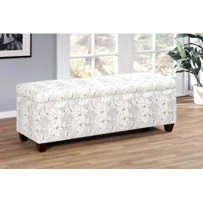 Banc de rangement à couvercle rabattable Cappiello