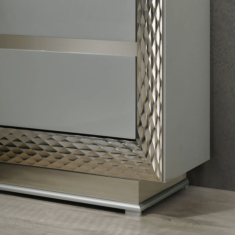 Ensemble de meuble-lavabo 1 pièce avec base de tabouret Glam Style