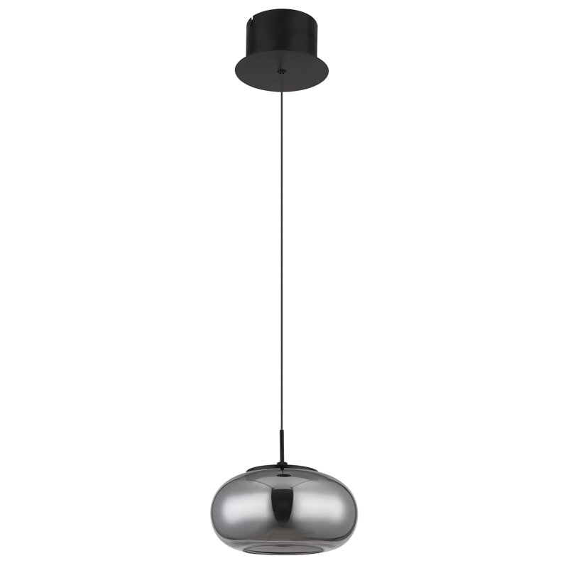 Chanyce 1 - Light LED Pendant, Smoke colour