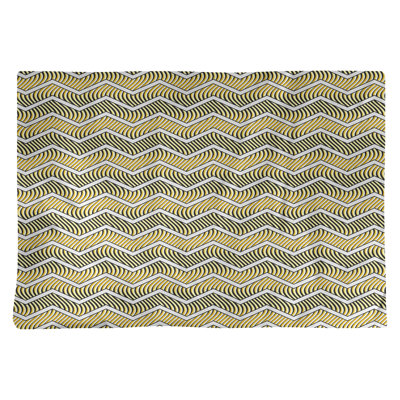 Récapitulatif de coton 18 po à chevrons ondulés Stephenie