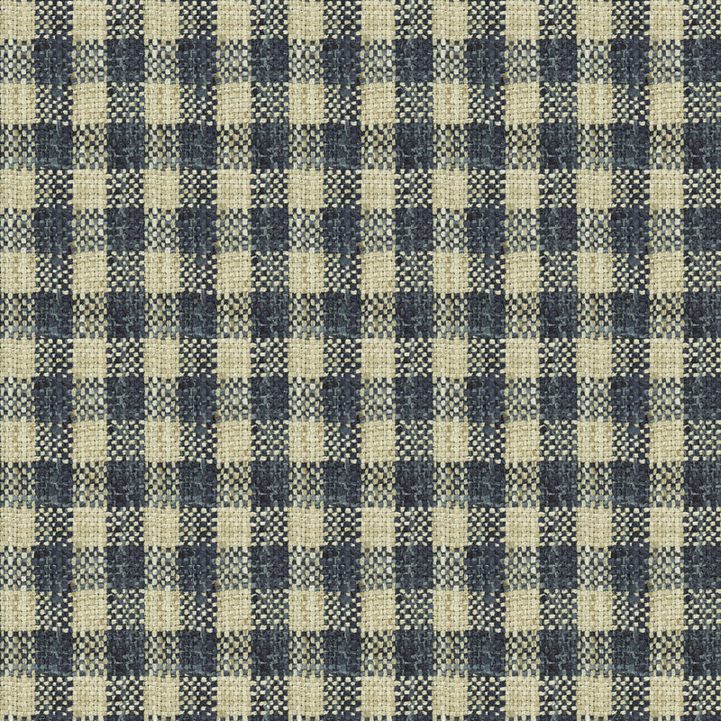 Basics Fabric, Blue/Beige