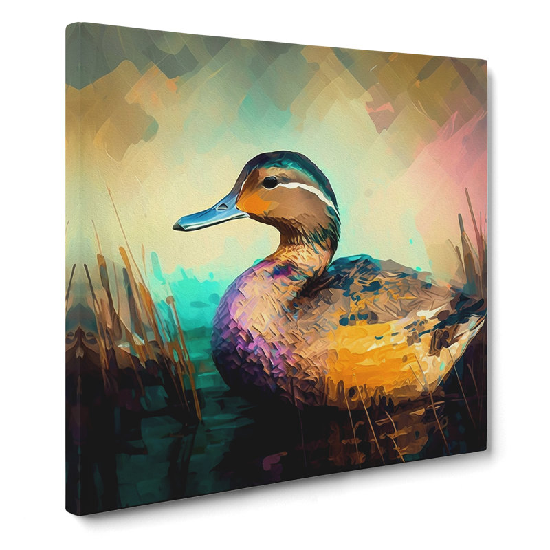 Duck Colour Field Painting No.1 - Print