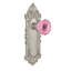 Victorian Plate with Crystal Pink Door Knob-869587453-869587441