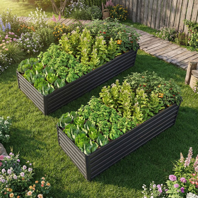 Lit de jardin surélevé