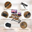 Adjustable Metal Base Standing Desk Converter-1206029637