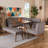 Chapalet Four Leg Base Dining Set-1925696717