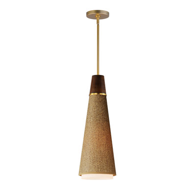 Luminaire suspendu conique à 1 lumière Cayra