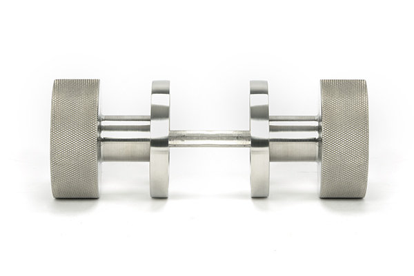 Brompton Interior Mortise Knobset, Satin Marine