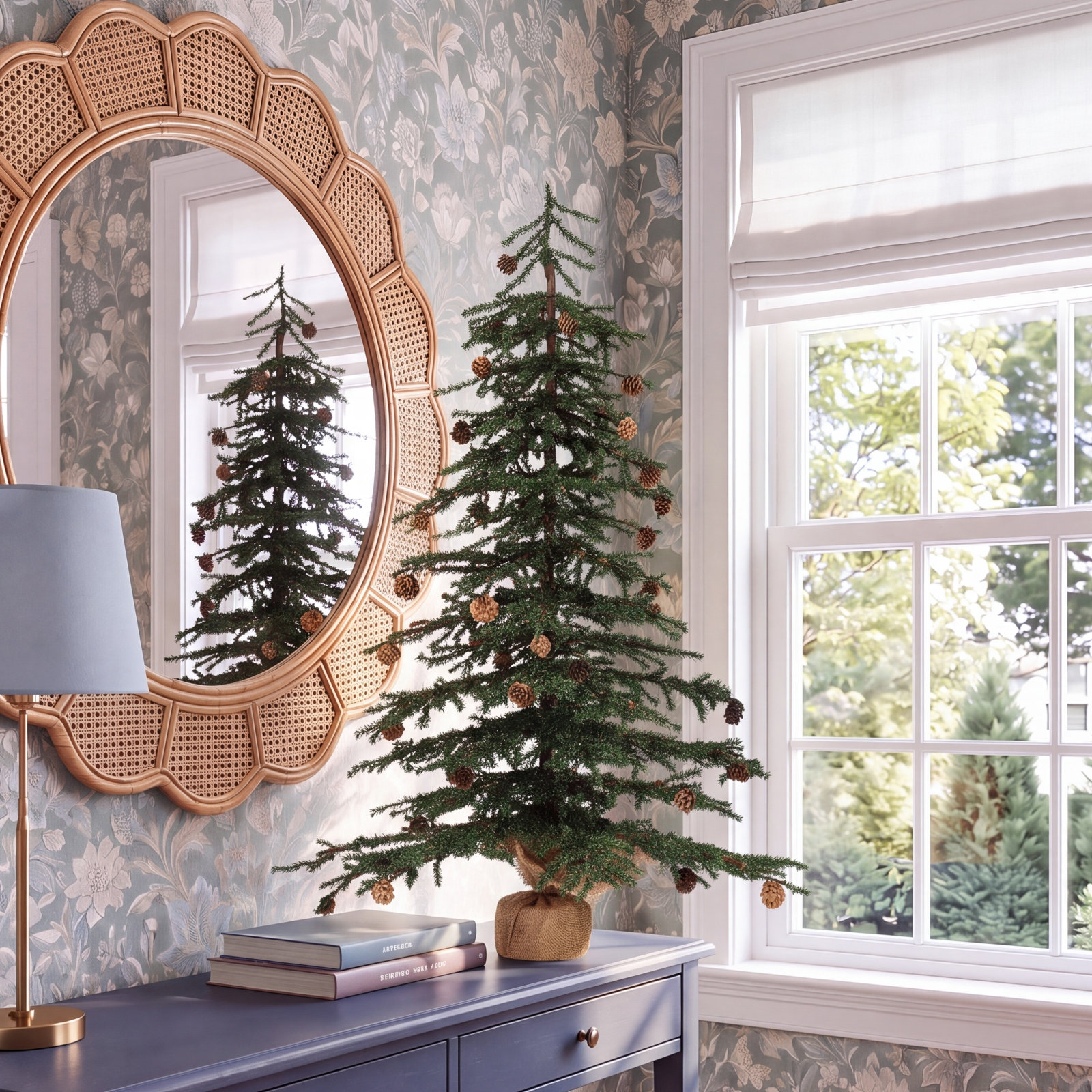 Eastport Pre-Lit Pine Christmas Tree, 3' H, Unlit