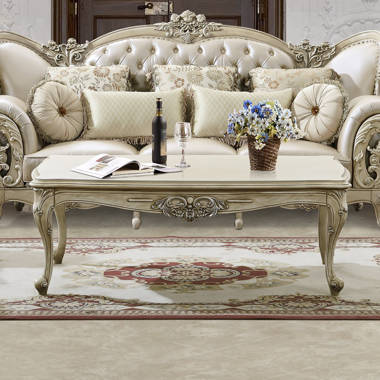 Tornali Classic style sofa set White
