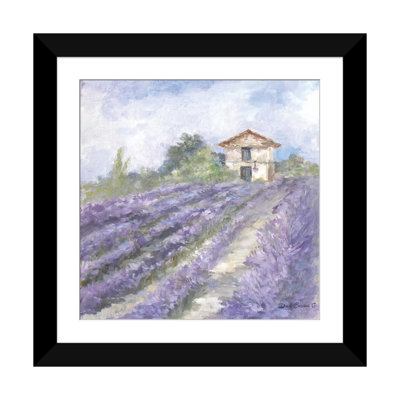 Lavender Fields par Debi Coules - Estampe numérique sur toile tendue avec châssis