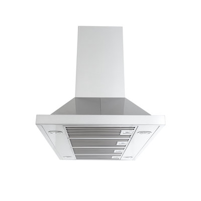 PROLINE 30-Inch Island Range Hood, Ducted, 600 CFM, Stainless Steel, LED Lights, ULTRA-QUIET Blower Motor, 6 Speed, 3-Year Warranty, Dishwasher-Safe Filters