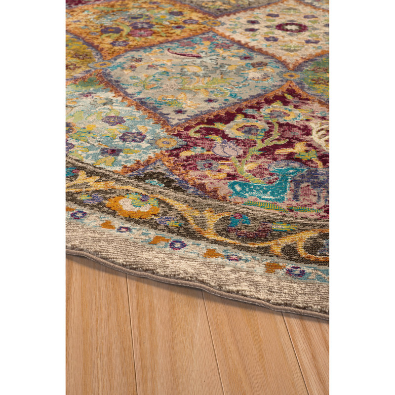 Efa Oriental Indoor Rug, Runner 1'1" x 7'2"