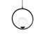 Boston 1 - Light Black Sphere Pendant