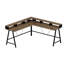 Bureau d'étude moderne, couleur dorée, 70,9 x 35,4 x 23,6 pouces | 100% panneau de particules enduit de mélamine, épaisseur: 0,7 pouce | Conception élégante et durable pour le bureau à domicile, parfaite pour la productivité et l'organisation-1044839142
