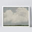 «White Clouds Pastoral Landscape» sur papier-98299333-98299334
