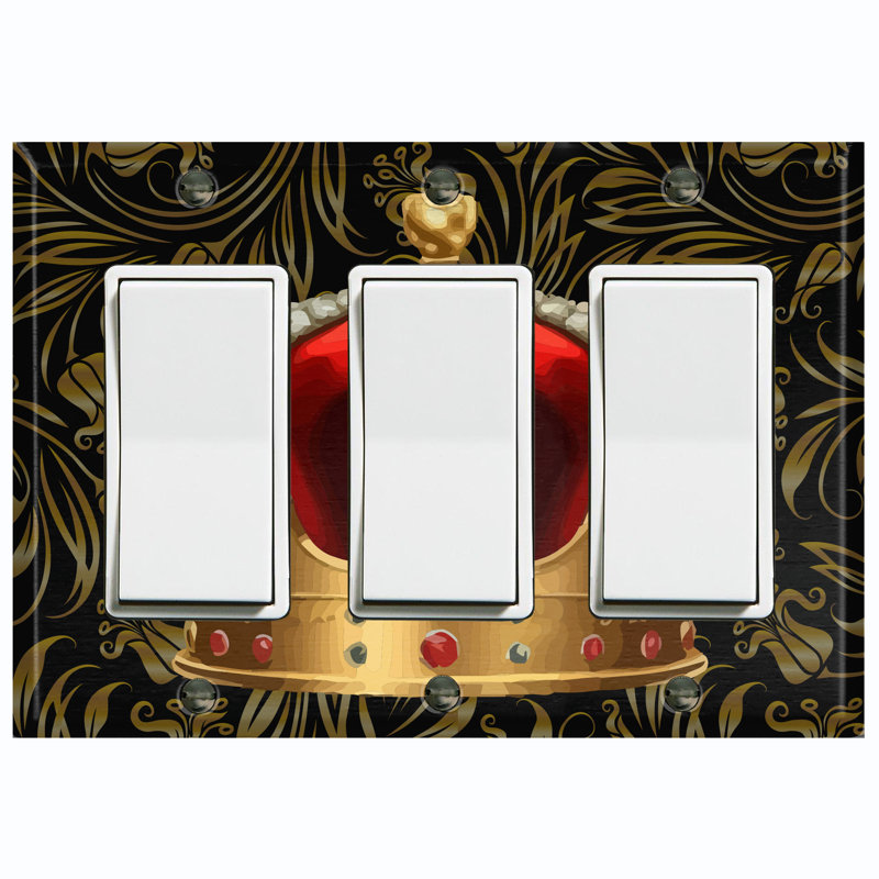 Red King Crown Elegant Leaves