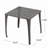Outdoor 18" SIDE TABLE