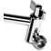 11" Universal Adjustable Height Shower Arm for Handheld Rain Shower Head