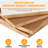 Wood Rotating Shoe Rack Tower 7 Tier Organizer, Vertical Spinning Shoe Display Lazy Susan, Revolving 360 White Shoe Rack Storage