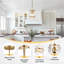 Adjustable Gold Crystal Pendant Light, Chandelier Fixture-283366736