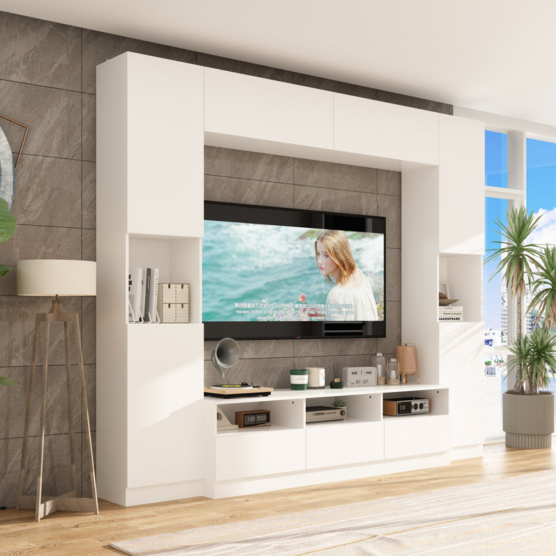 Modern Entertainment Center For Tvs Up To 65"