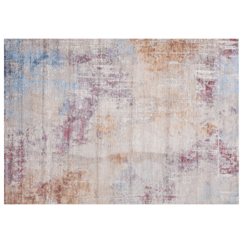 Nottingham Abstract Brown Area Rug, Rectangle 6' x 9'