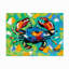 Toile d'extérieur «Seaside Crab II» de Carolee Vitaletti-87944756