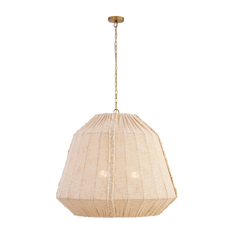 Velune 36" 3-Light Pendant, 3 Lights, 32" H x 36" W x 36" D