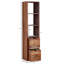 Belview 5 Piece Sheesham Solid Wood Floating Shelf with Drawer