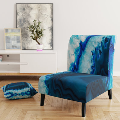 Brazilian Thunder Egg Side Chair