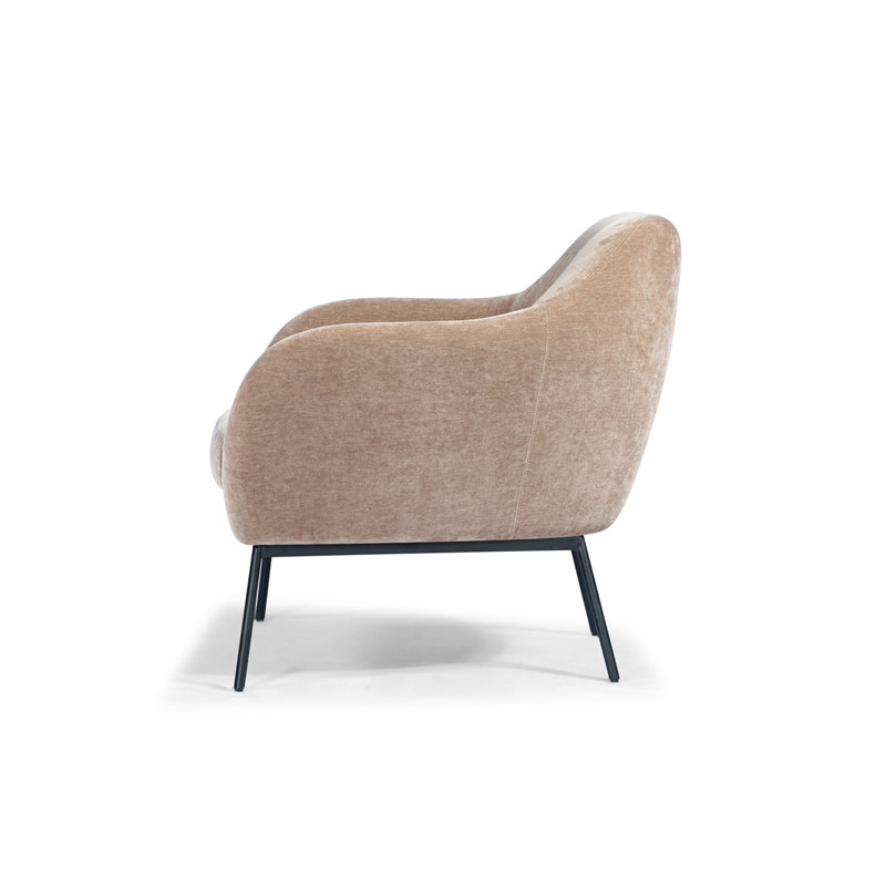 Zurich Accent Chair Forest Green, Chocolate