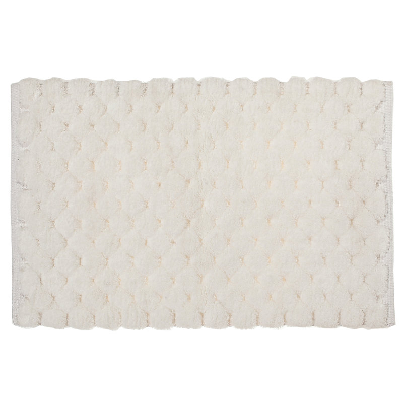 Abdoul Non-Slip Bath Mat, White