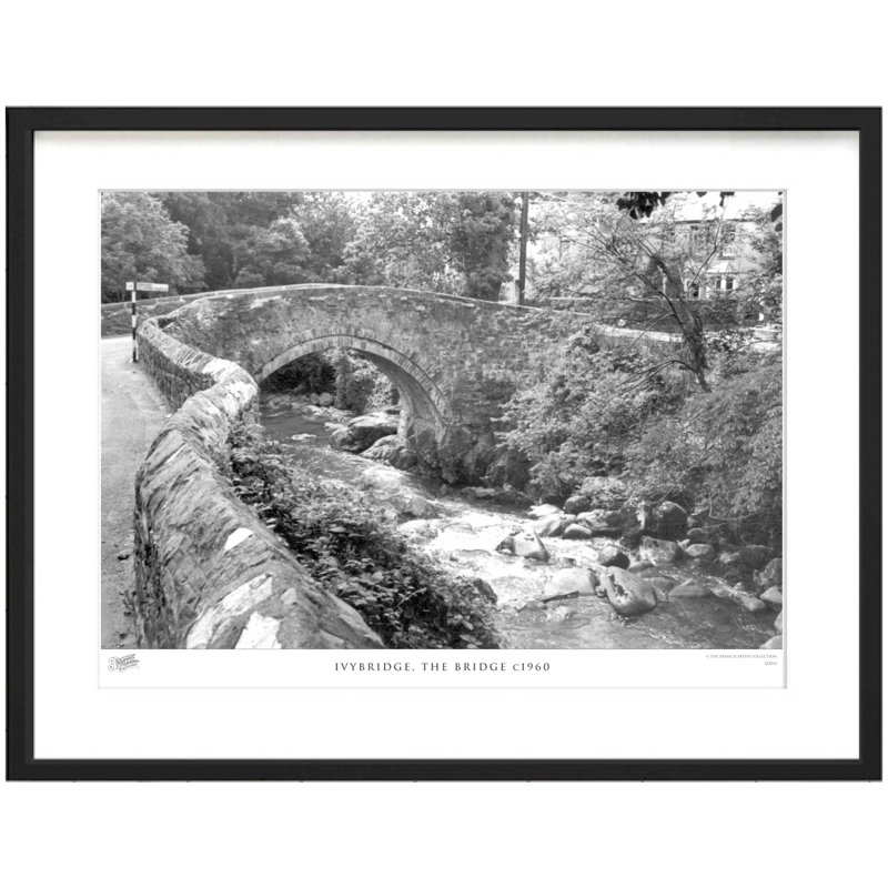 Ivybridge, The Bridge C1960 - Single Picture Frame Print, 45cm H x 60cm W x 2.3cm D