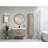 Devillage 35.4'' Wall Mounted Single Bathroom Vanity with Engineered Stone Top-1608432277