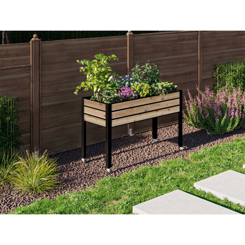 Self-Watering Cedar Planter 21 X 47 X 32"H (Sleeve)
