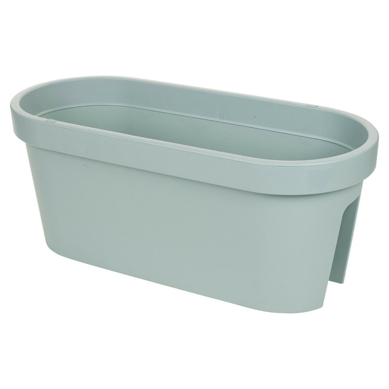 Railing Planter, Grey