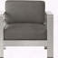 Fauteuil club compact, élégant et polyvalent pour l'extérieur