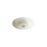 Caxton® Ceramic Oval Undermount Bathroom Sink with Overflow