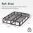9" Metal Platform Bed Frame, Heavy Duty Thickened Steel Slat Support to 2000lbs, Easy Assembly-1447878623