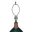 Lampe de table en verre D16x28,5 "