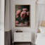"Flower Blossom", aquarelle Moody, pivoines roses, impression sur toile encadrée, 2 pièces-99142023-99142024