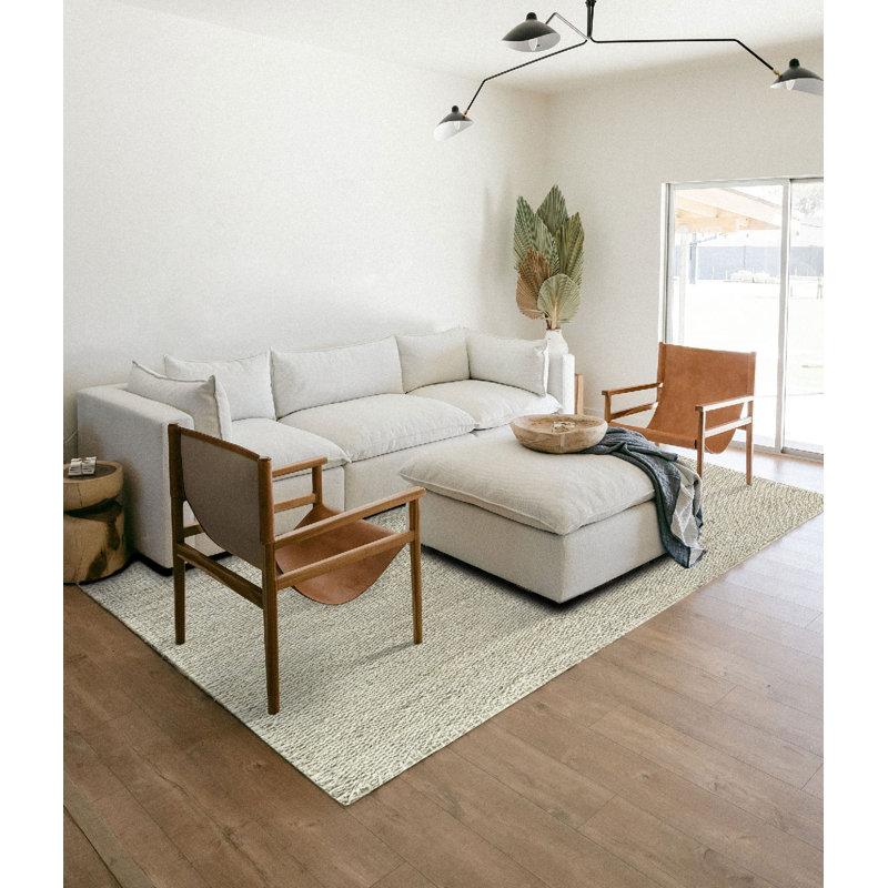 Bearcreek Hand Braided Area Rug, Rectangle 160 x 230cm