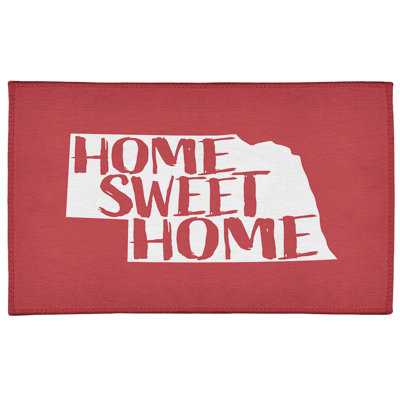 Tapis en poly-chenille nebraska à la maison