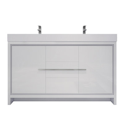 Ensemble de meuble-lavabo double 60 po Nubell